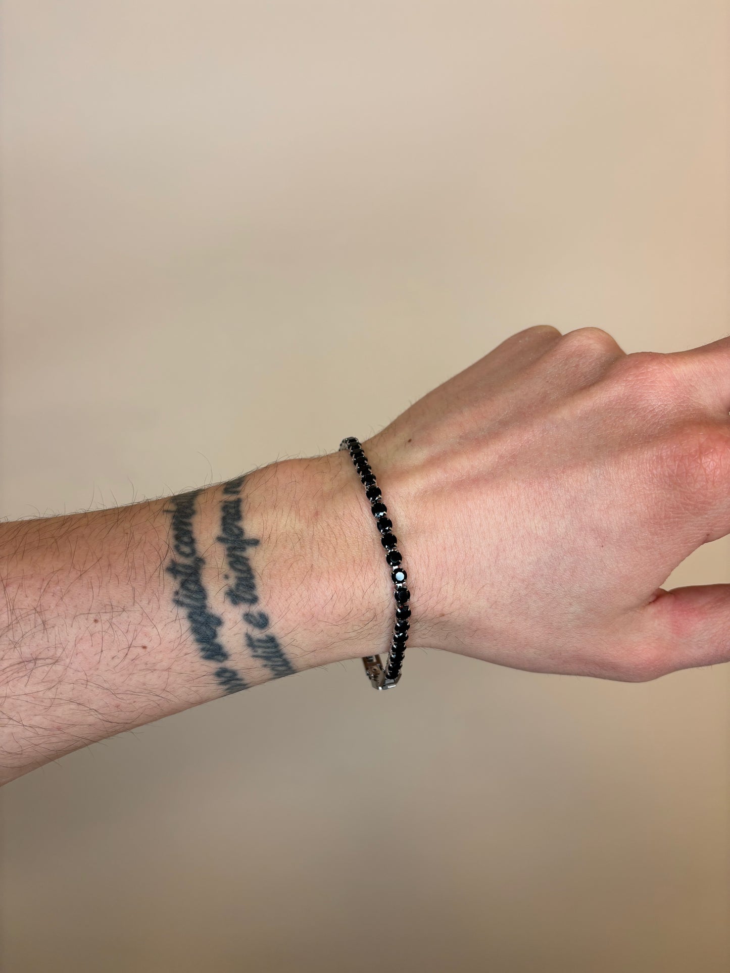 Bracciale Tennis Nero