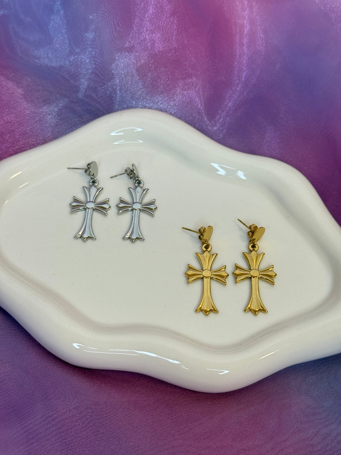 Orecchini West Cross