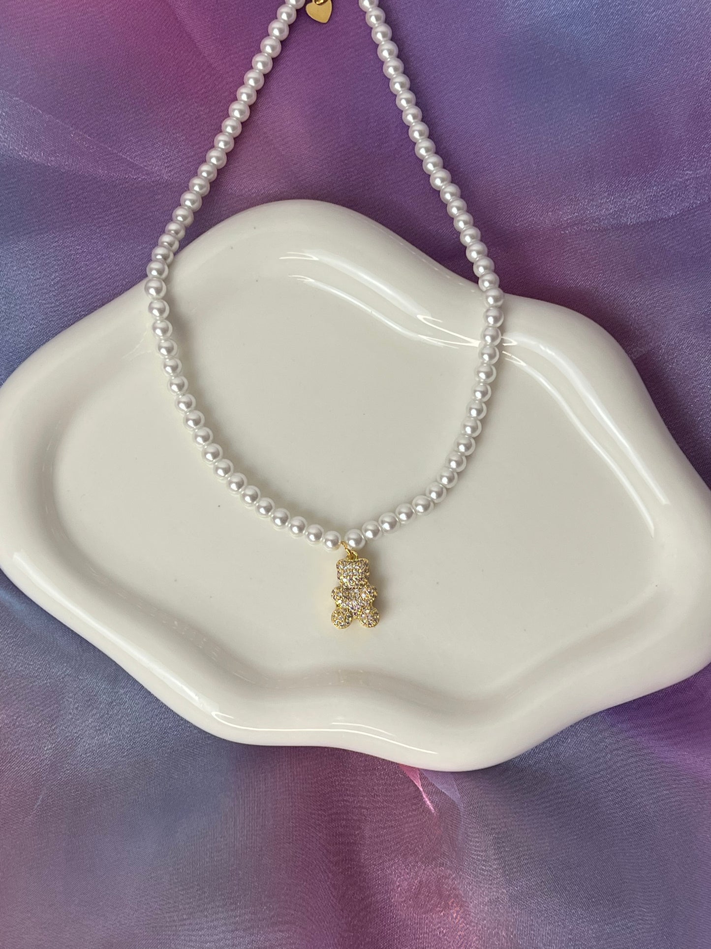 Collana Perle Bear