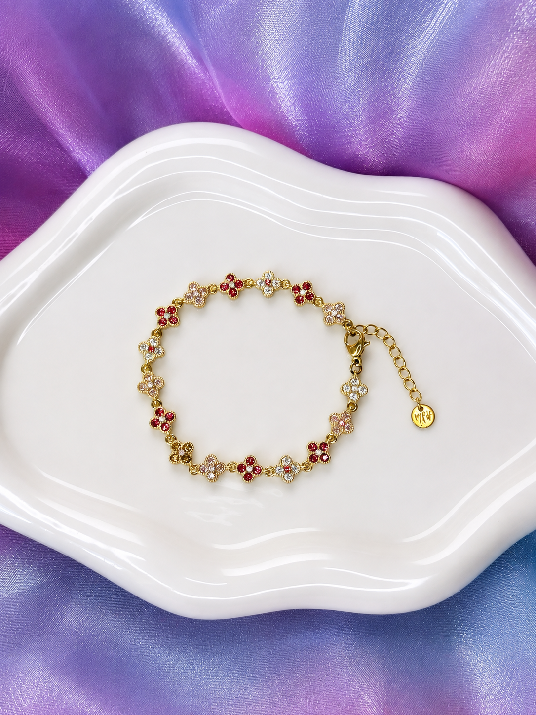 Bracciale Fleur Color Oro