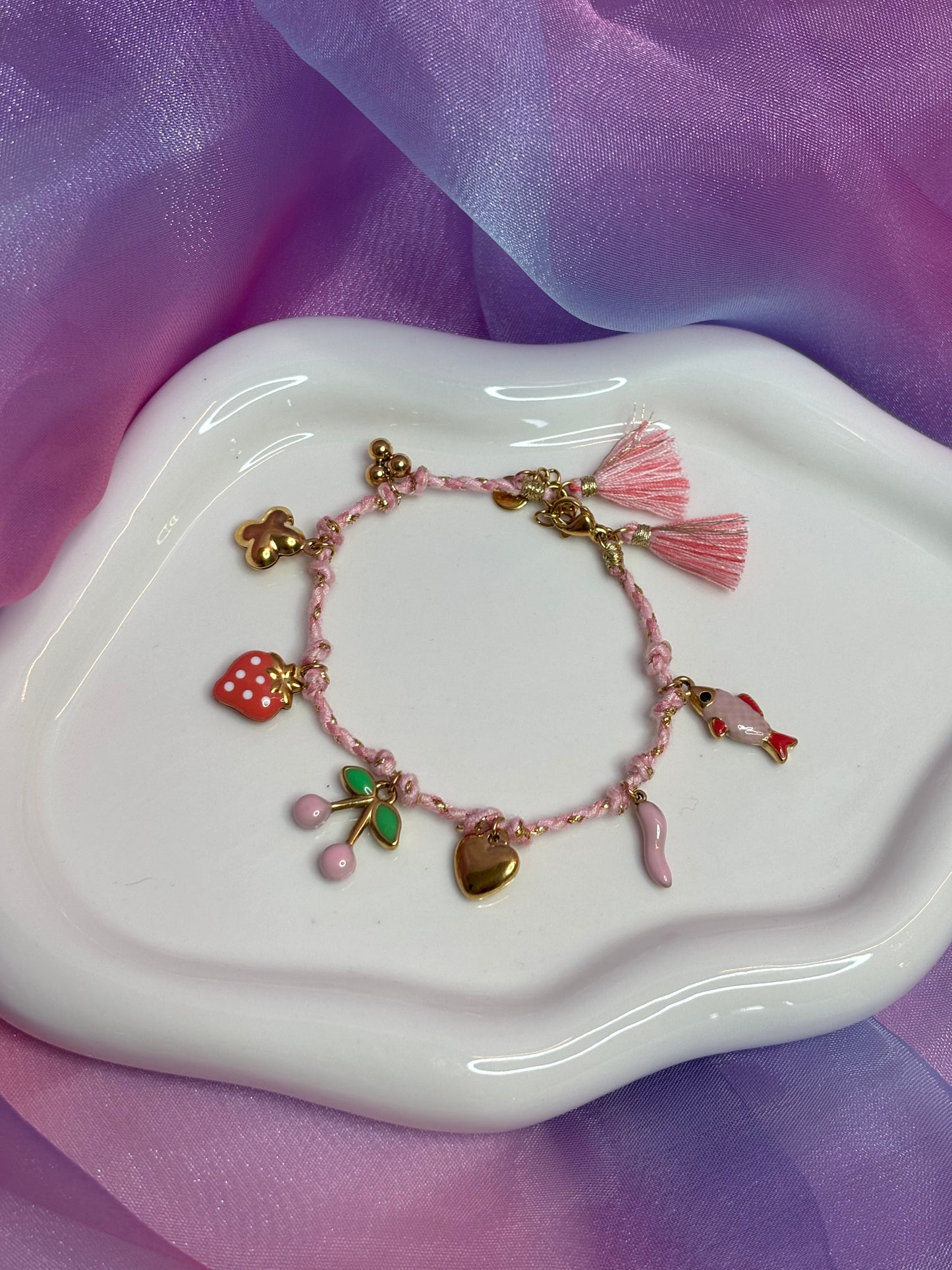 Bracciale Charms Ciliegia