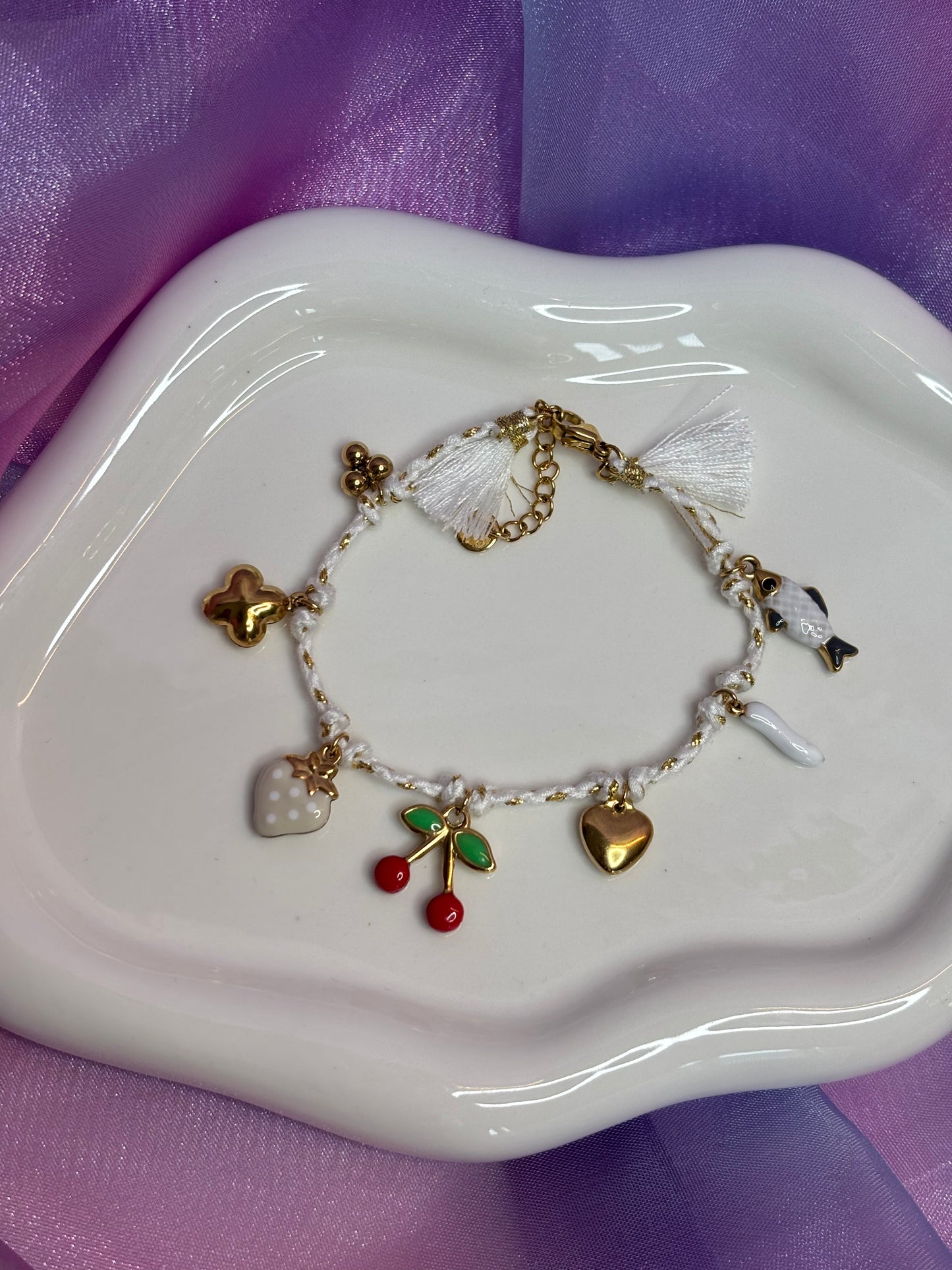 Bracciale Charms Ciliegia