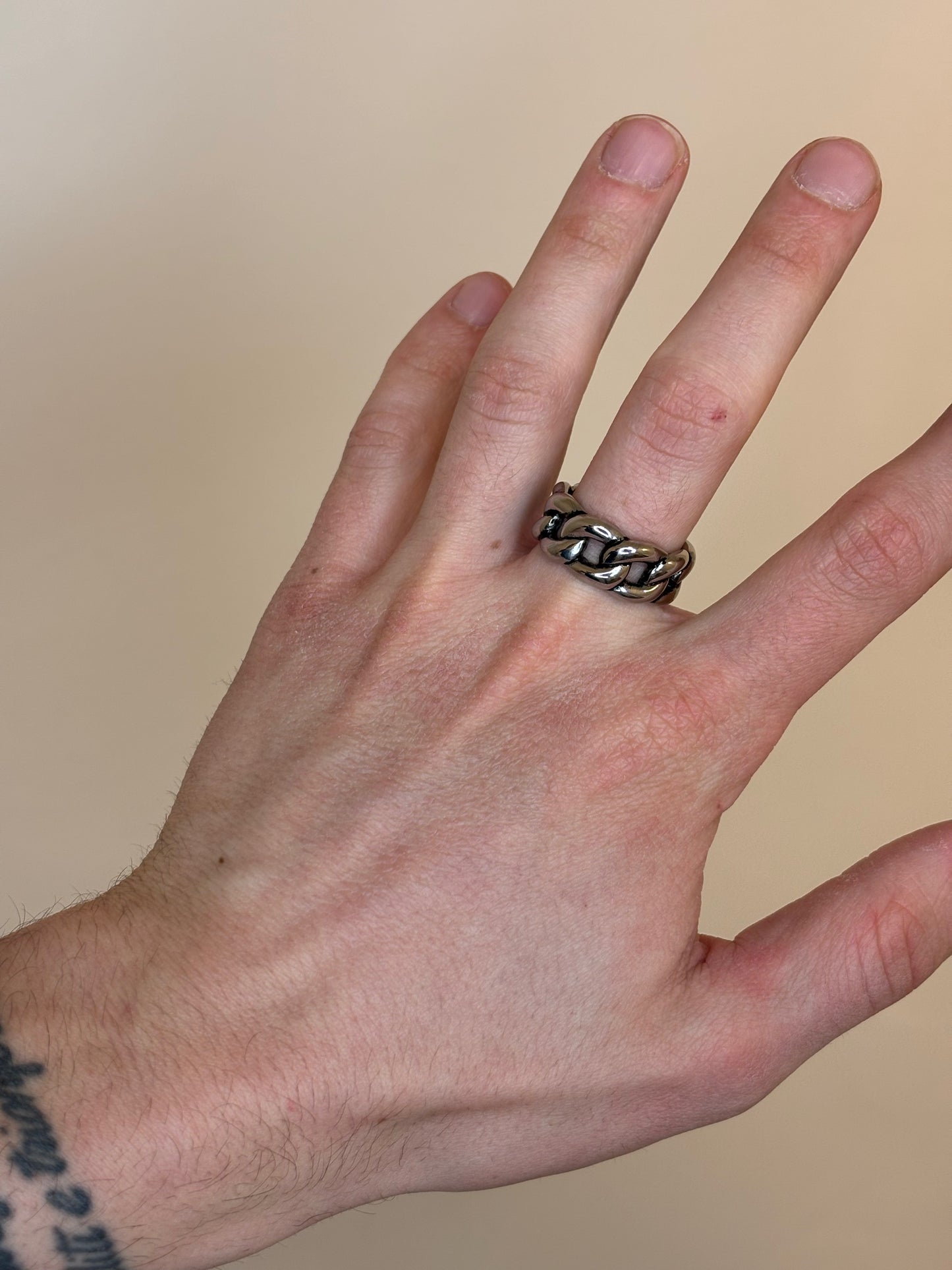 Anello NY argento