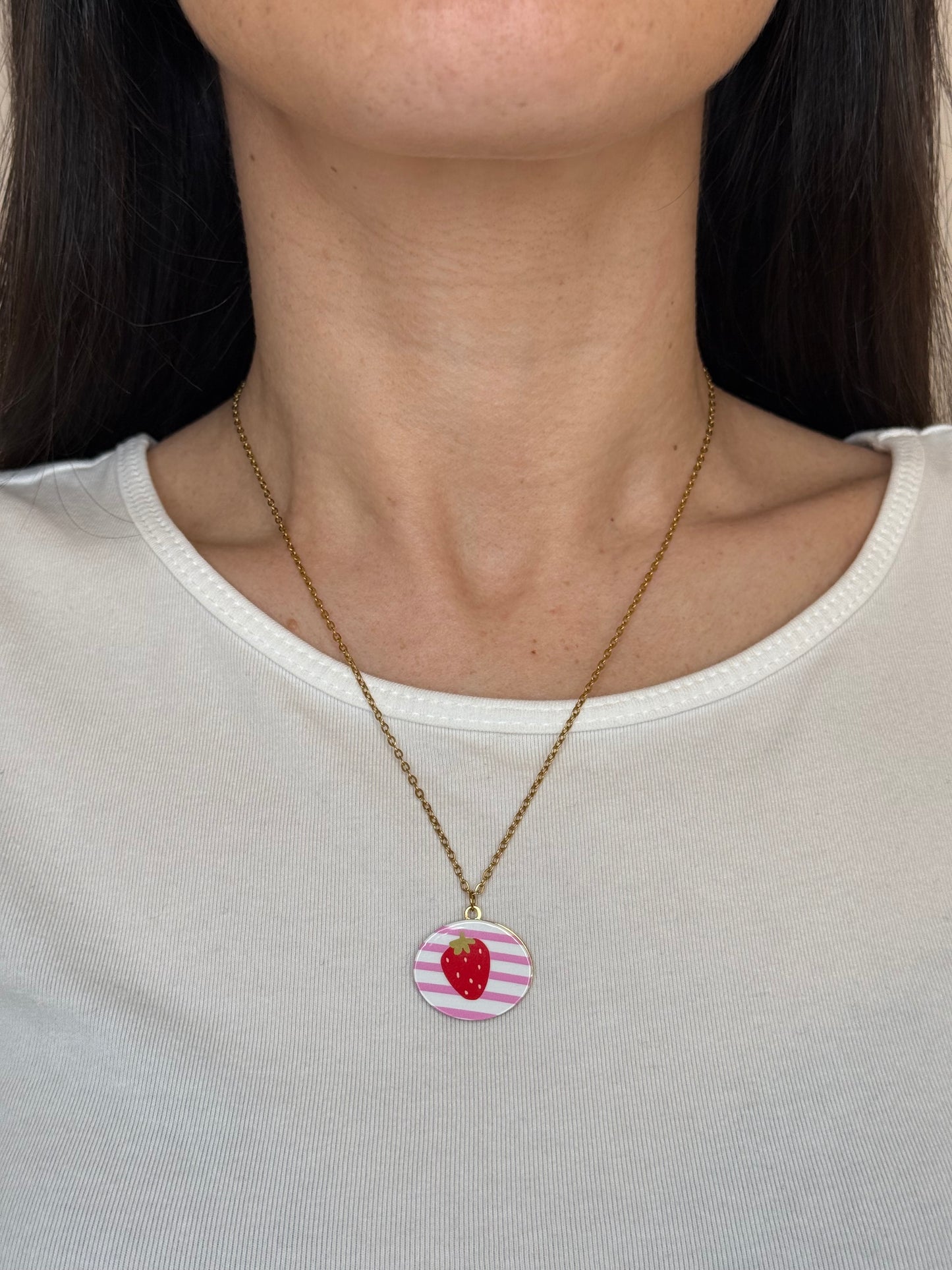 Collana Fragola