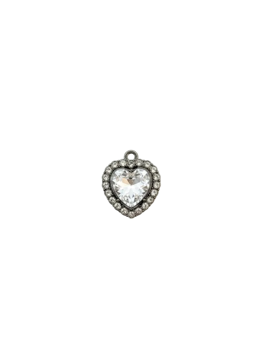 Charms Zirconi Silver