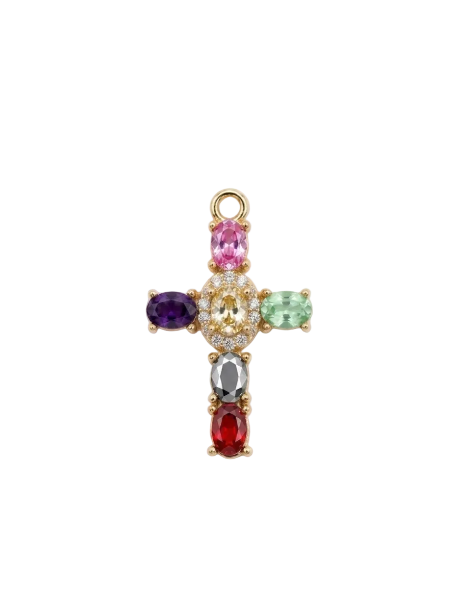 Charms Zirconi Gold