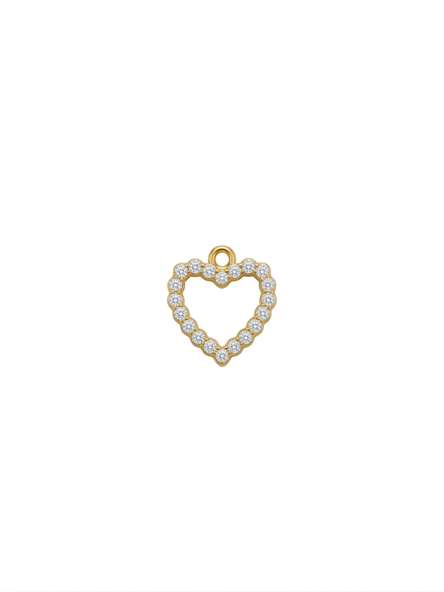 Charms Zirconi Gold