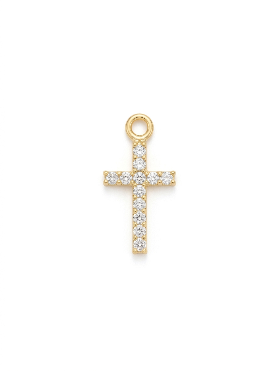 Charms Zirconi Gold