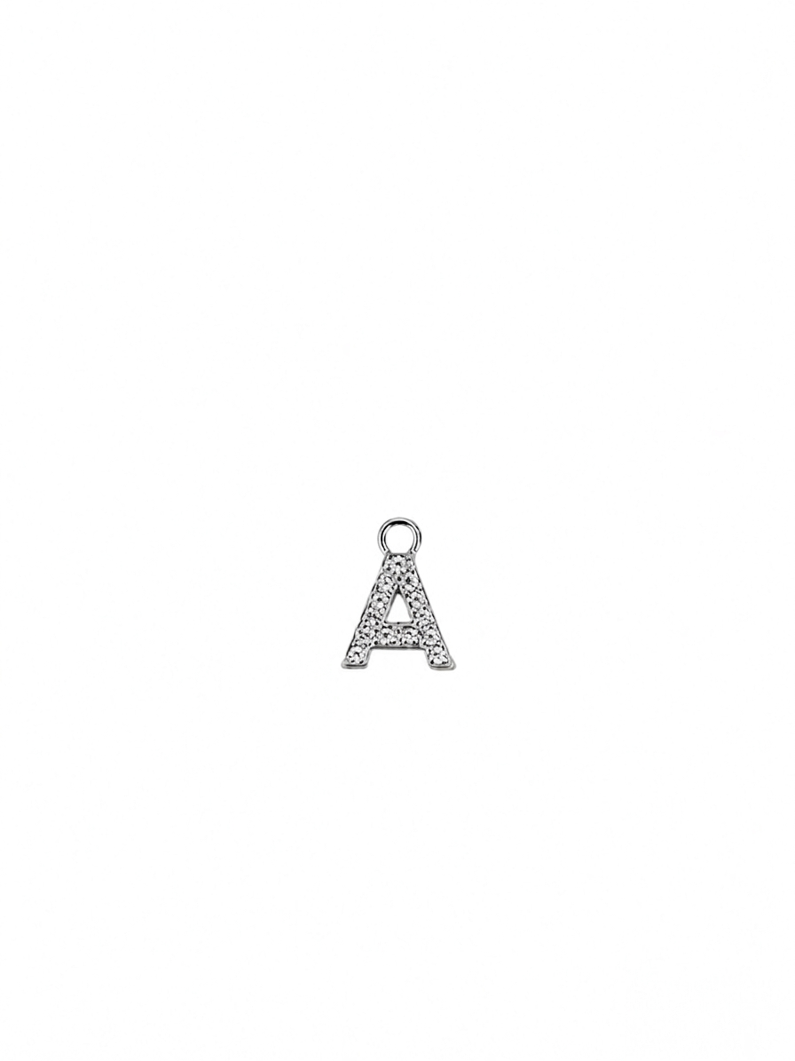 Charm Lettera Silver