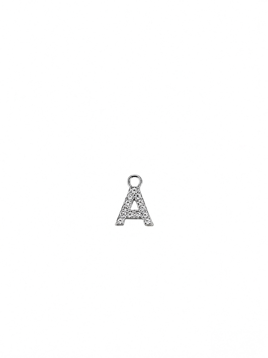 Charm Lettera Silver