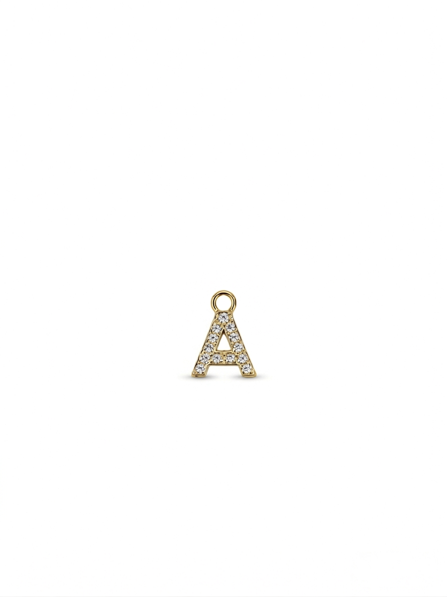 Charm Lettera Gold