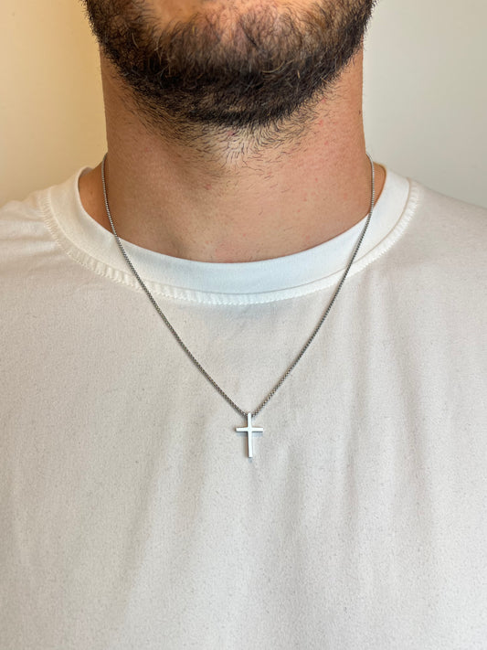 Collana Croce Sottile