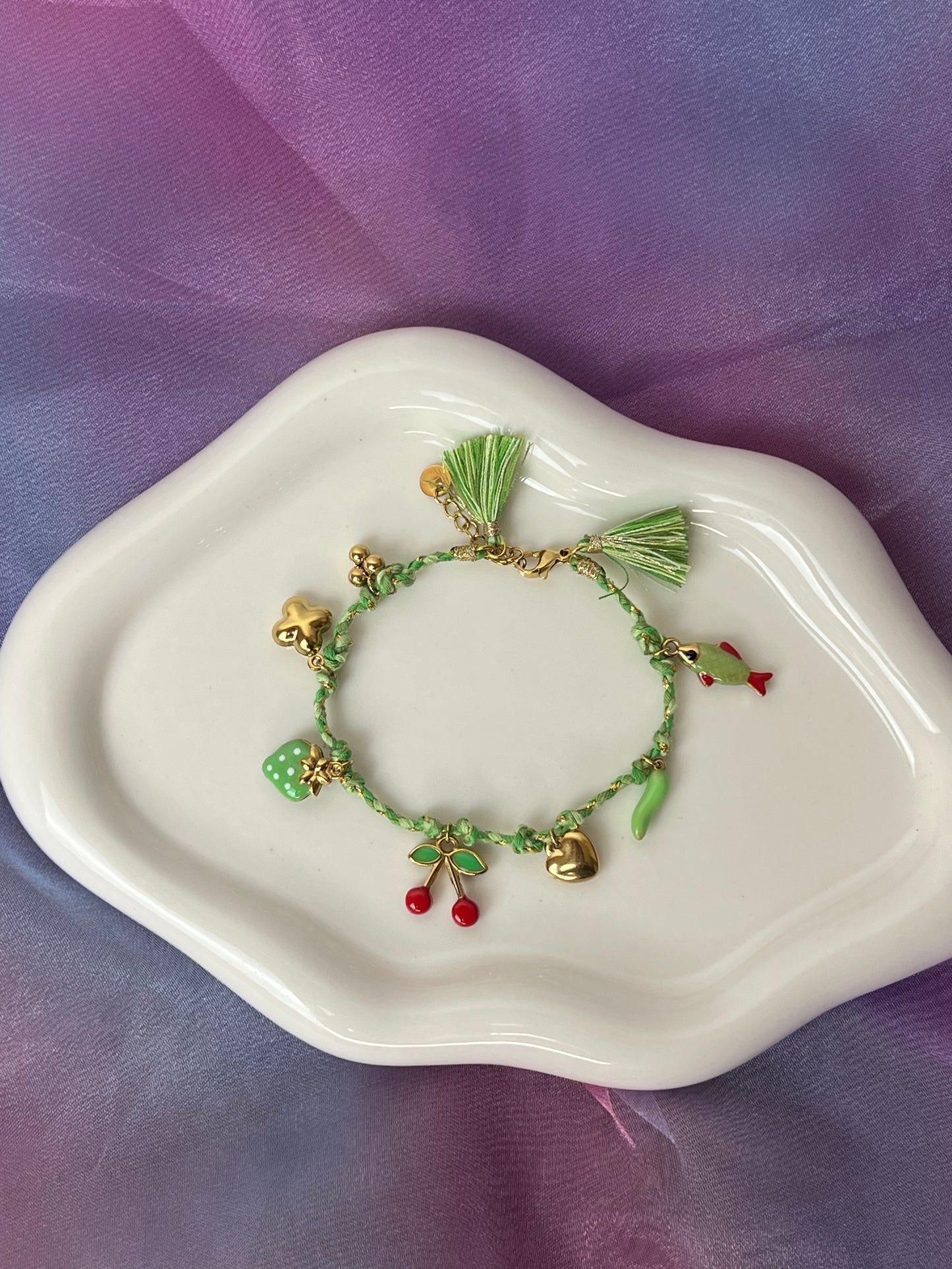 Bracciale Charms Ciliegia