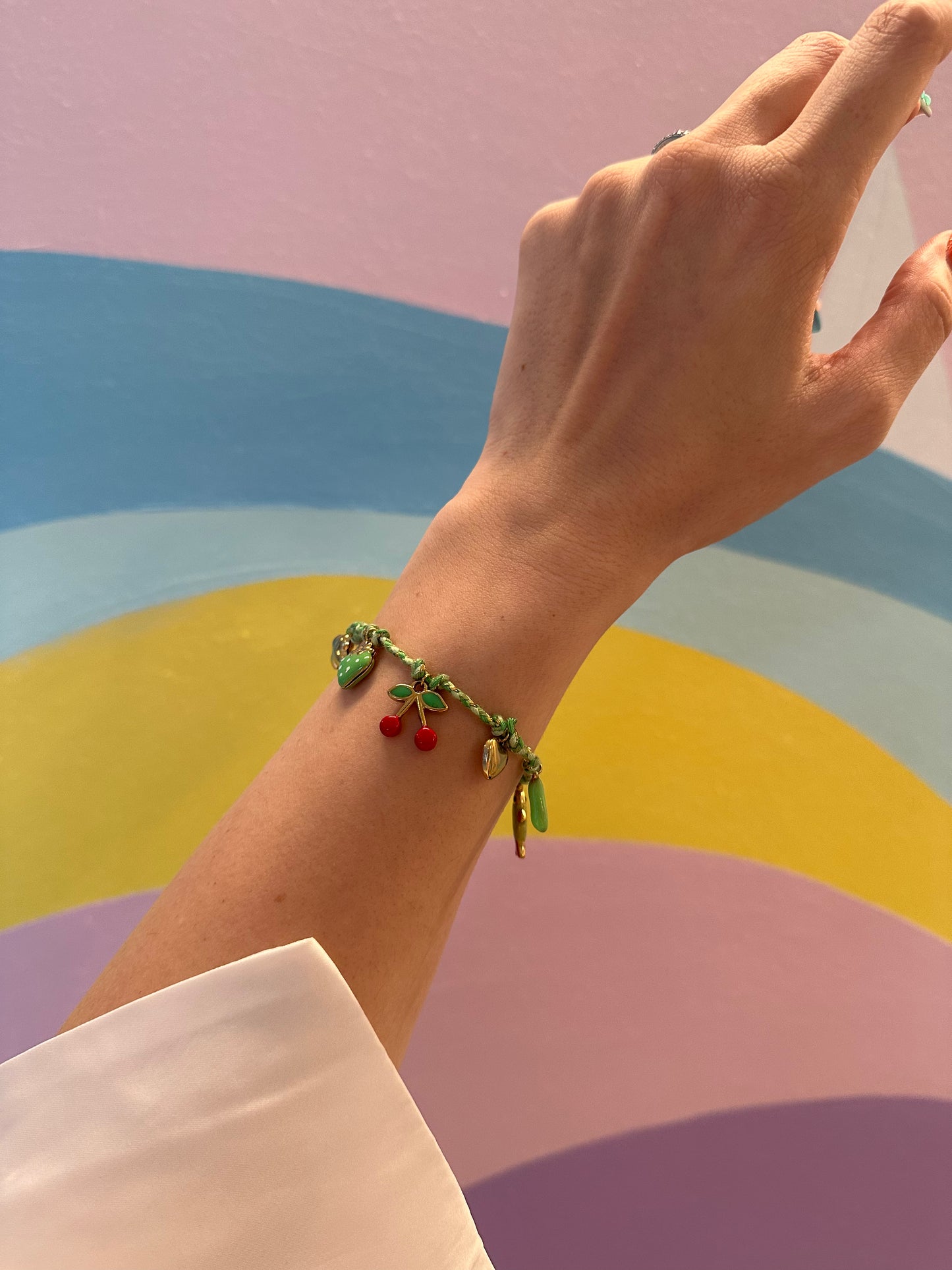 Bracciale Charms Ciliegia