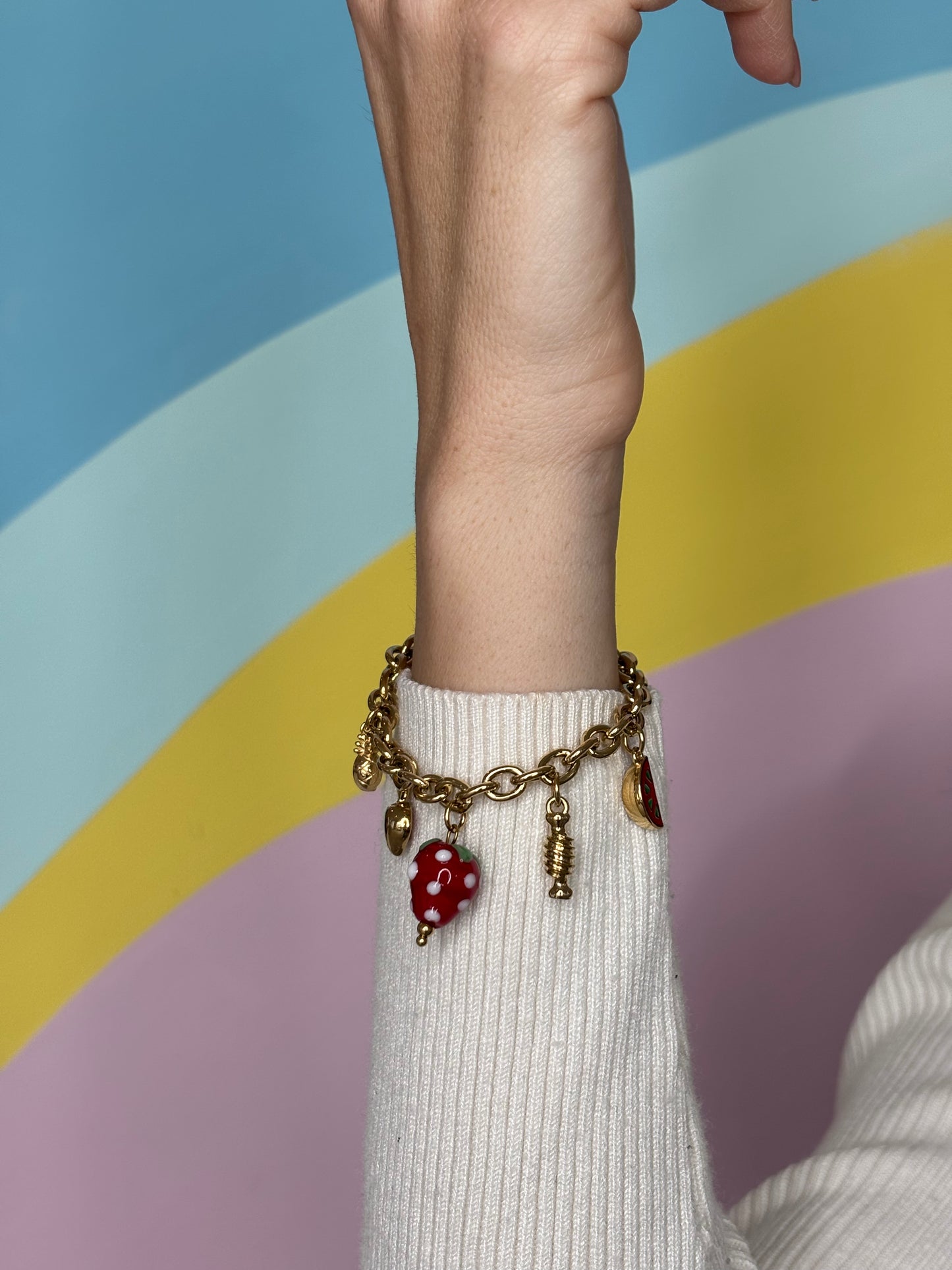 Bracciale Charms Fragola