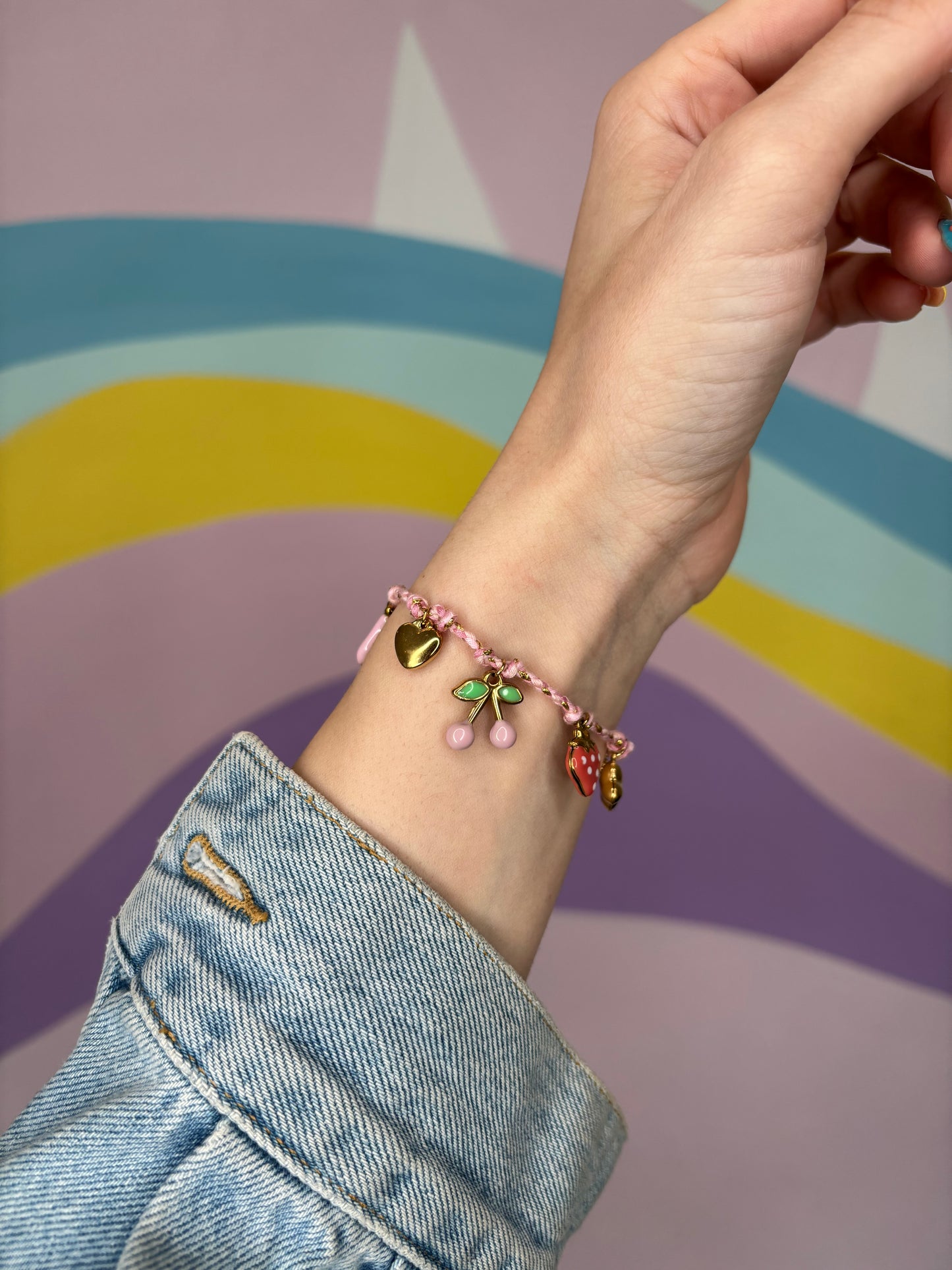 Bracciale Charms Ciliegia