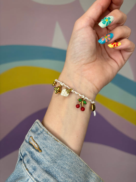Bracciale Charms Ciliegia