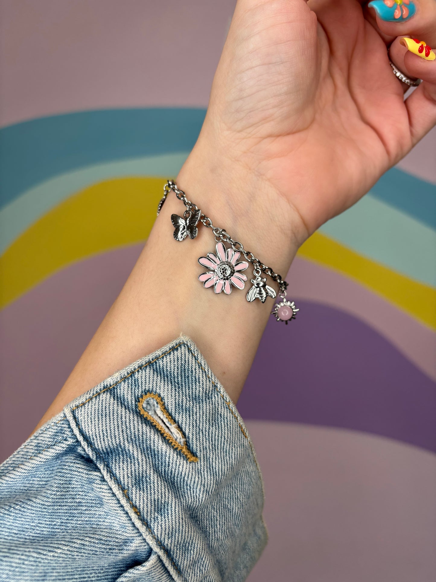 Bracciale charms Daisy