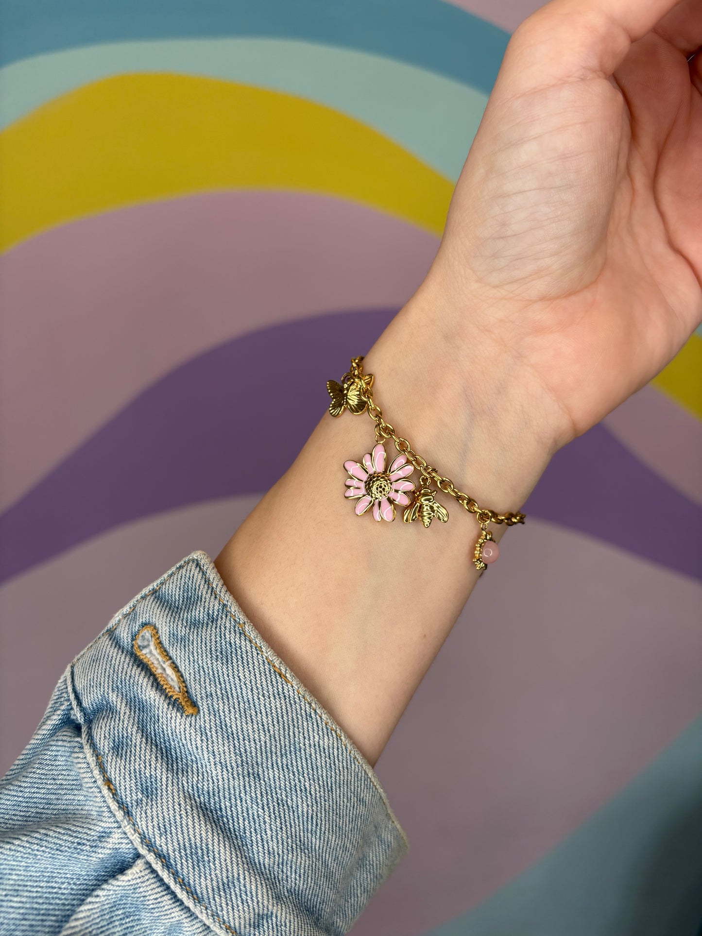 Bracciale charms Daisy